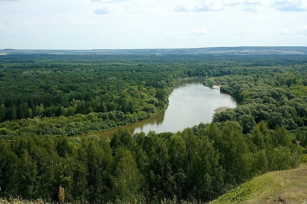 Река Сура, Ульяновская область