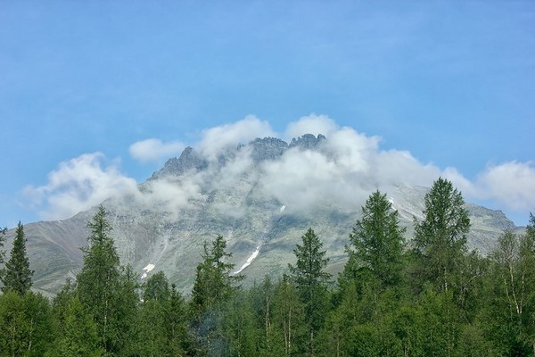 Гора Манарага в Республике Коми